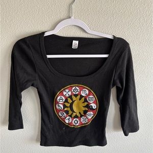 Corner Shop Medium Women’s Black Crop Top